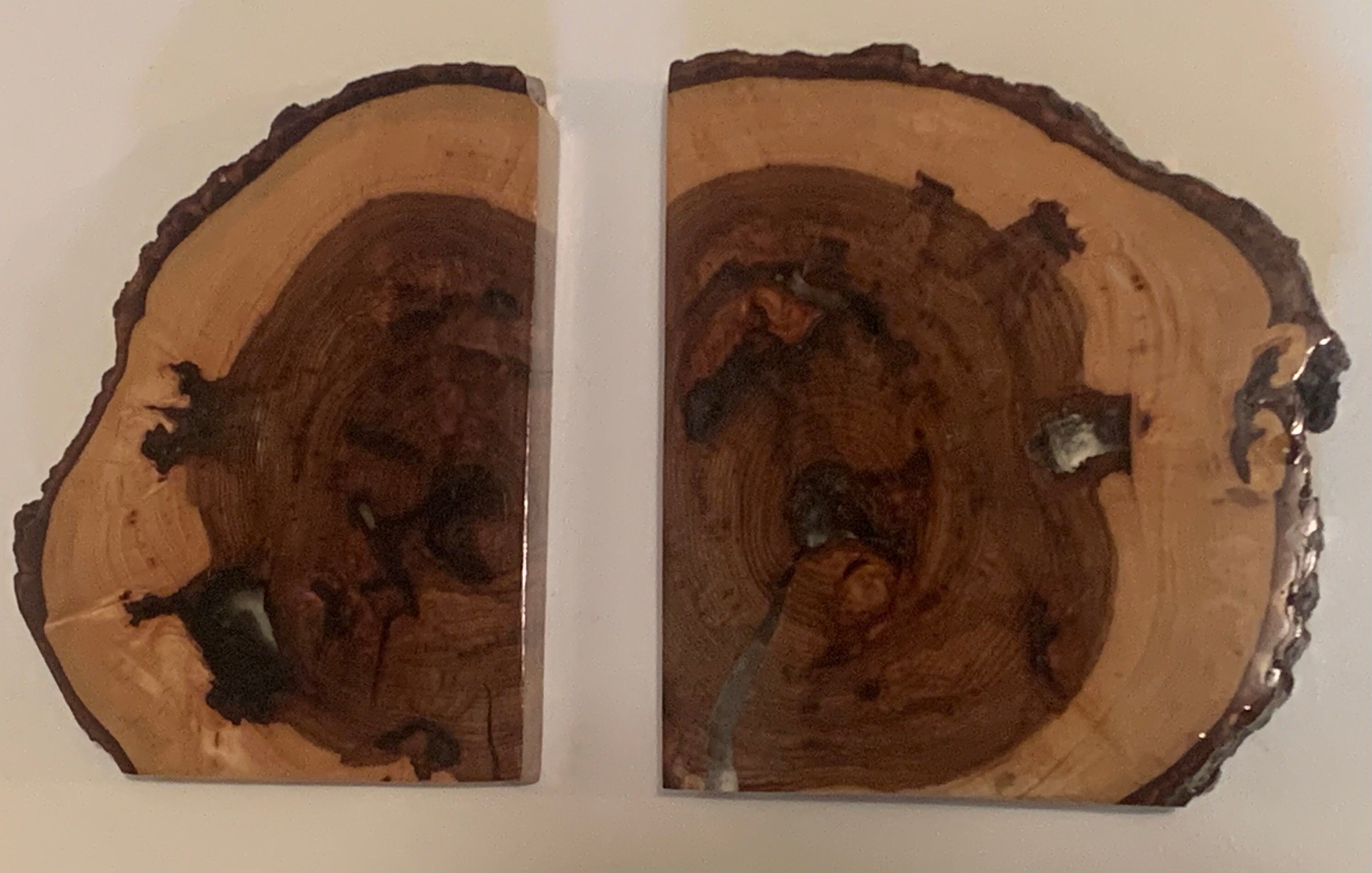 Live Edge Corner Floating Shelves 2pack Live Edge Corner Etsy