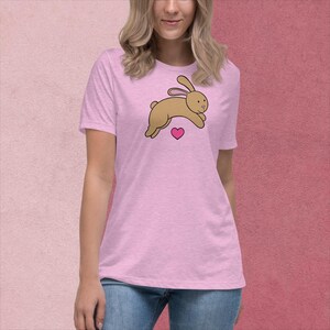 Häschen-Herz Original Art T-Shirt