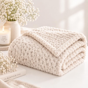 Flauschige tagesdecke