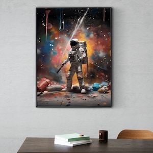 Astronaut wall art