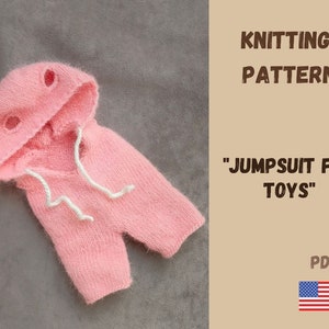 Toy outfit KNITTING PATTERN, Toy costume, Toy clothing and accessories, Toy outfit knitted pattern