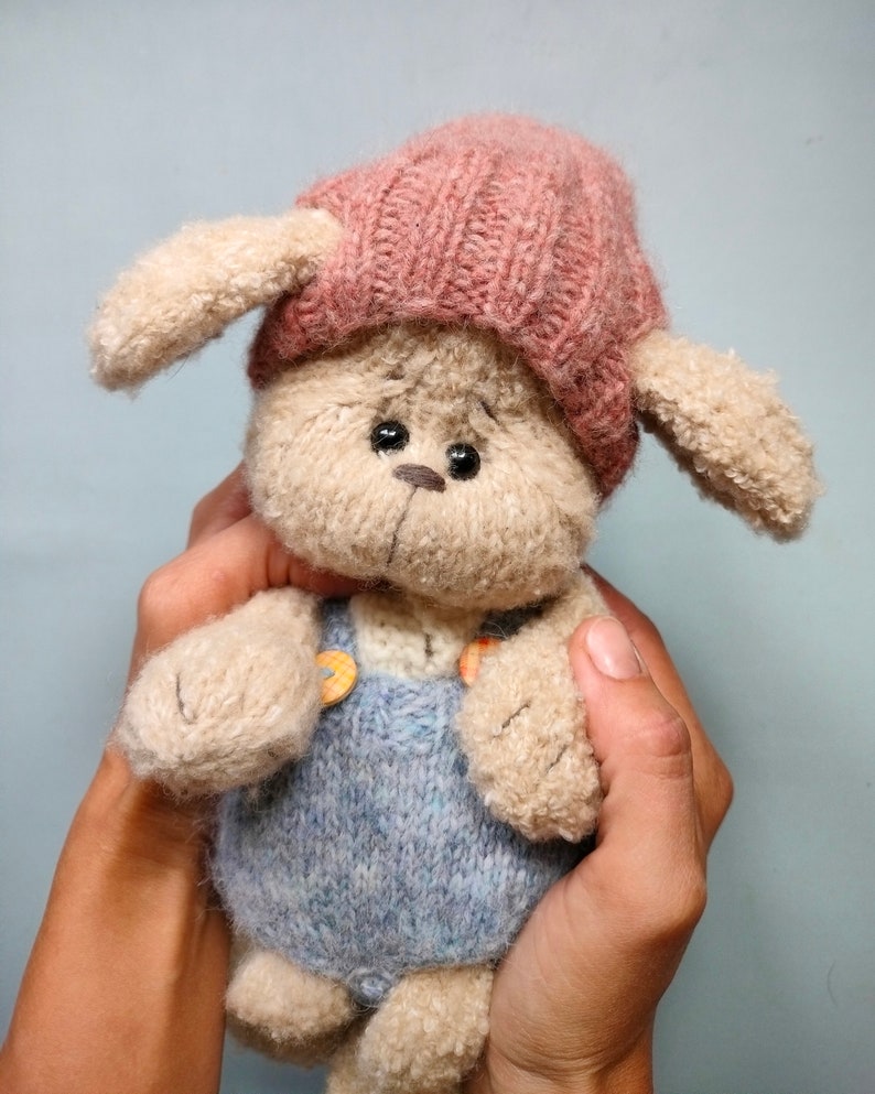 Knitting Pattern dog, Animal Pattern, Knitted Dog in Clothes, Knitting