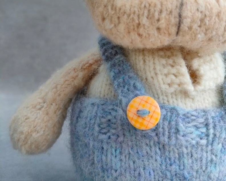 Knitting Pattern dog, Animal Pattern, Knitted Dog in Clothes, Knitting