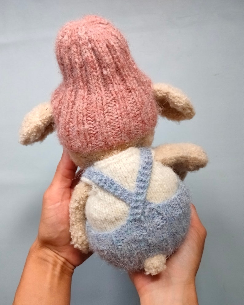 Knitting Pattern dog, Animal Pattern, Knitted Dog in Clothes, Knitting