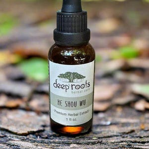 He Shou Wu Tincture for Vitality, Balance, and Inner Resilience - Organic Herbal Extract