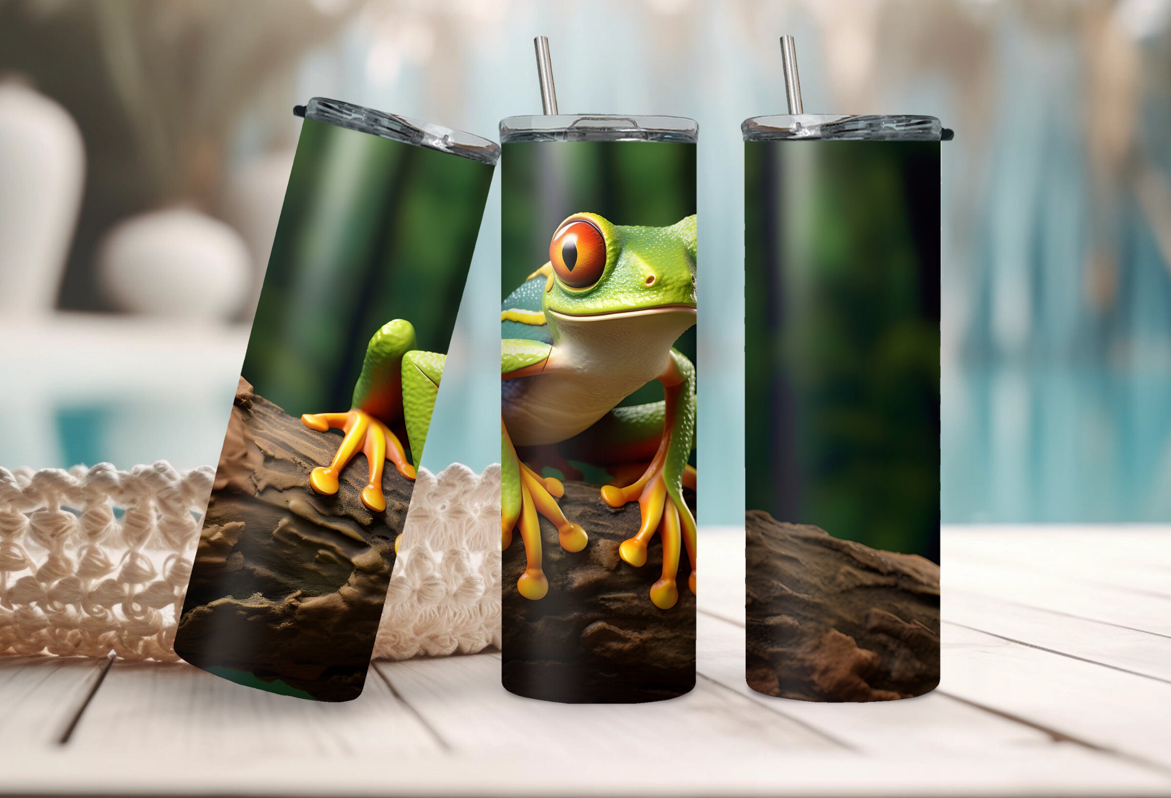 20oz smart frog tumbler – D's Teez and Tumblers