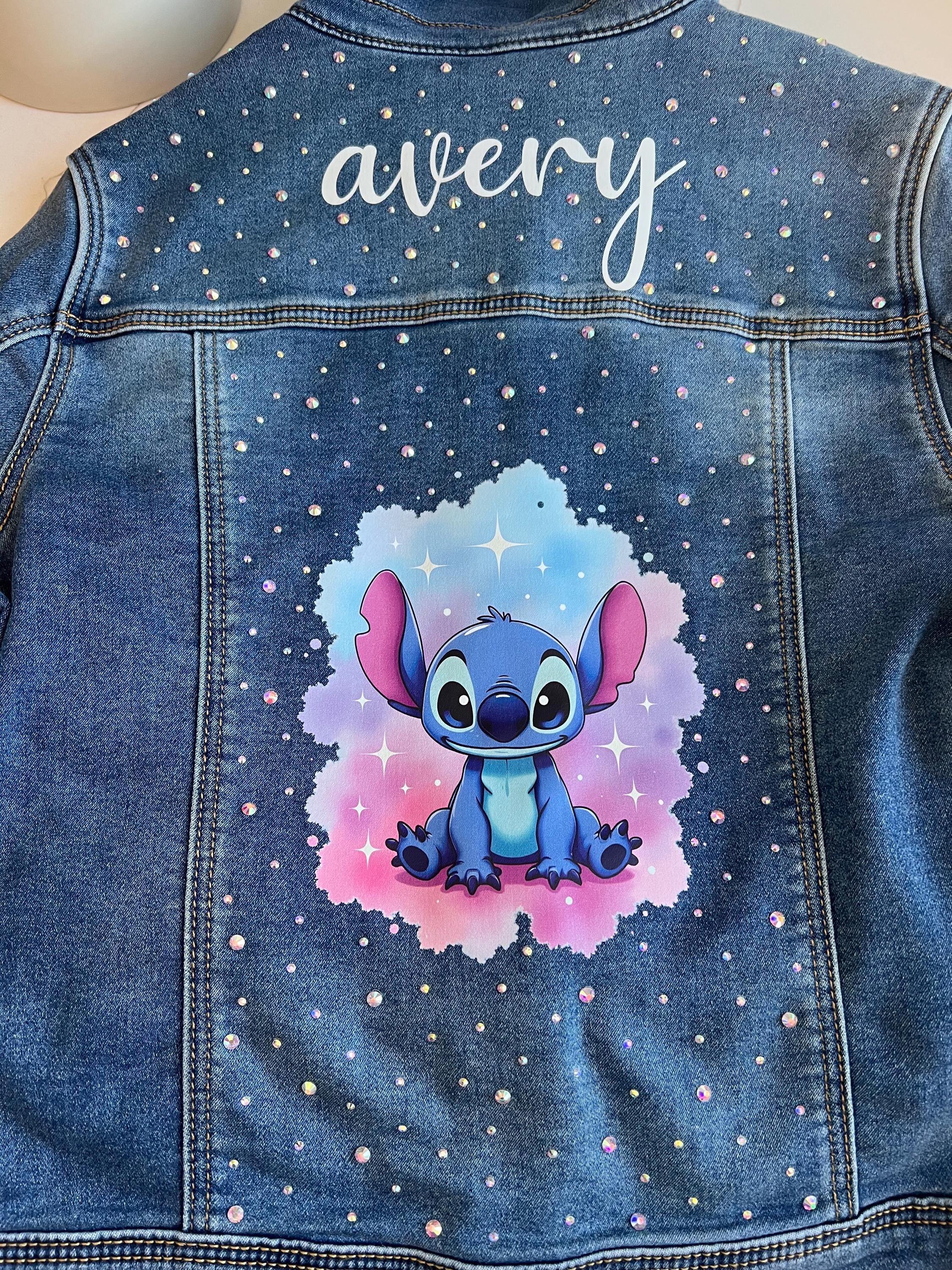 Jean Lilo and Stitch Jacket - Etsy