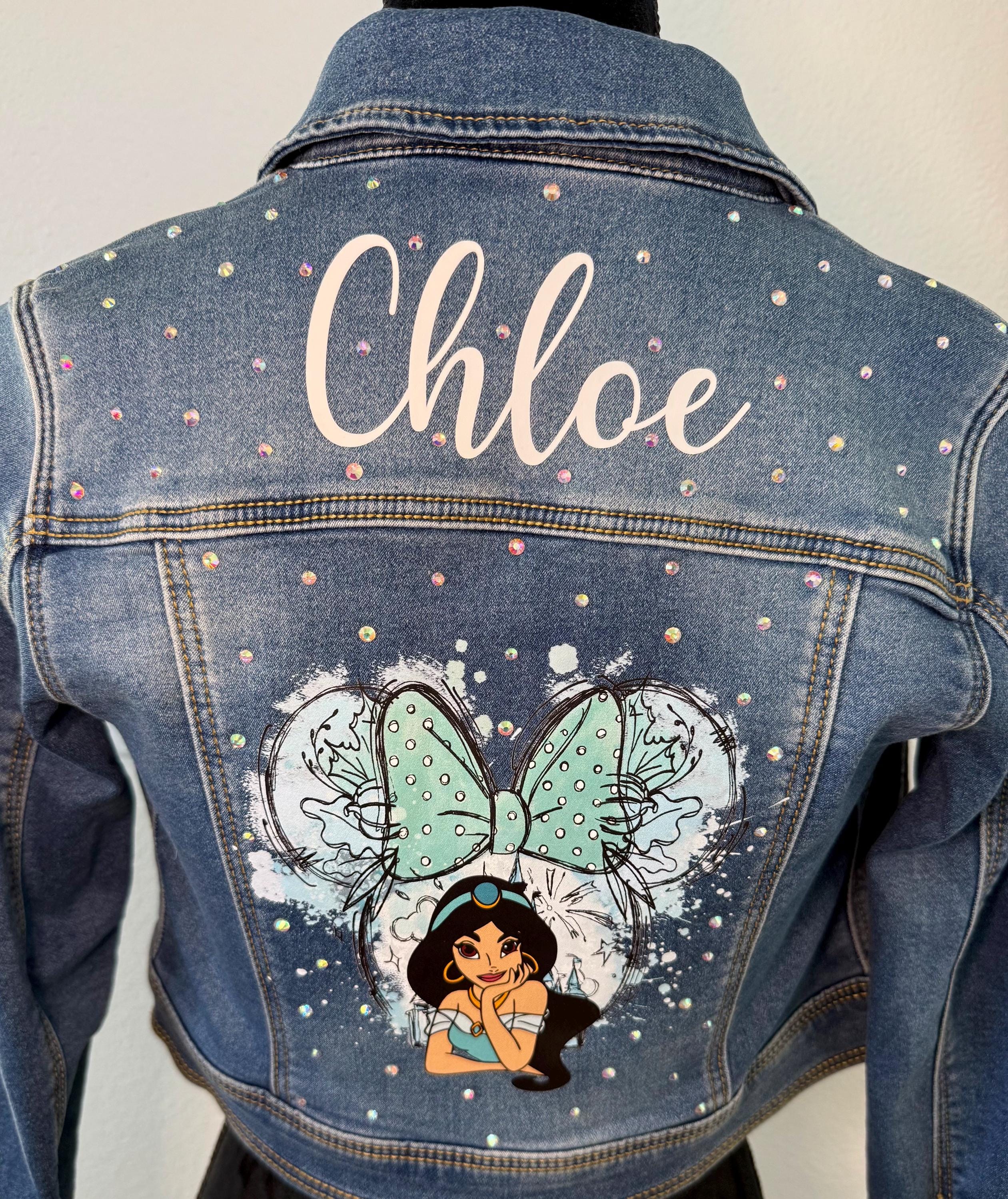Ariel Painted Jacket - Etsy