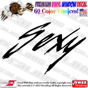 Sexy Vinyl Decal Car Truck Laptop Wall Window Graphics Bumper Sticker.