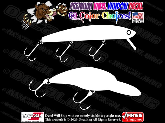 RAPALA Truck Window Vinyl Sticker / Toolbox Decal / Gun Safe