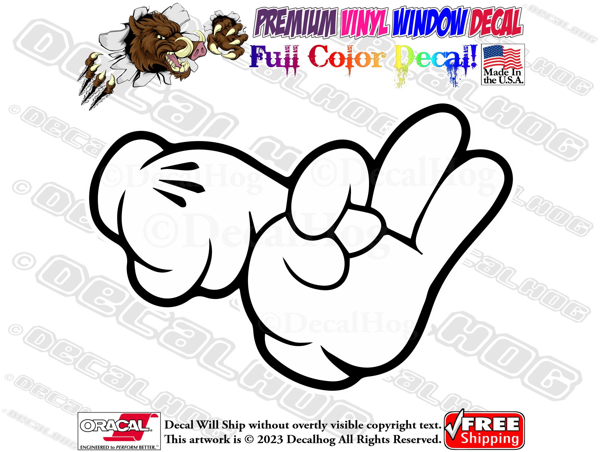 Dirty Diesel XXL 1676 (Bianco) // Adesivo OEM JDM Style Vinyl Transfer