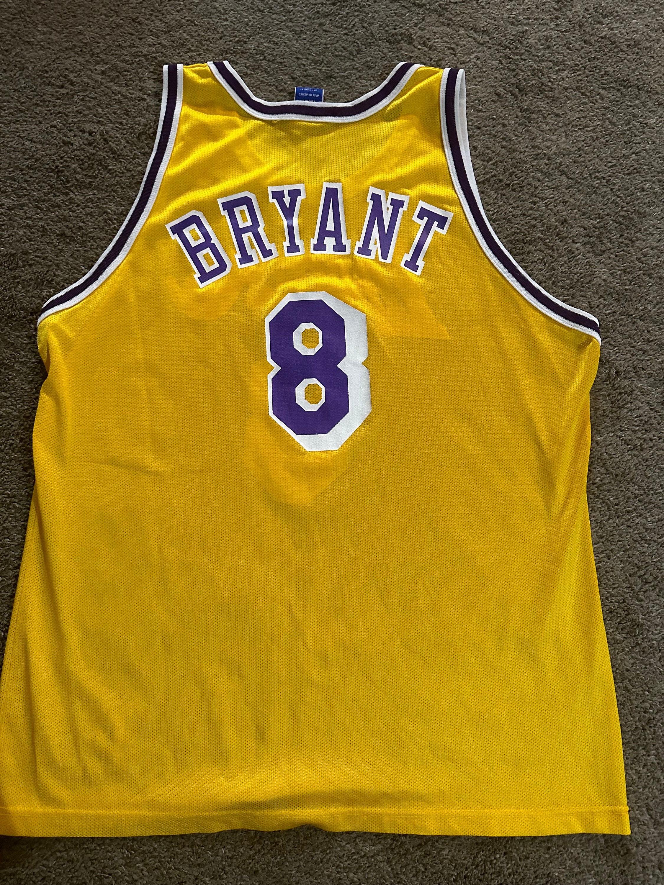 Authentic Kobe Bryant Jersey #24 Lore Series Black Mamba Size 44