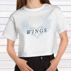 Wings Jonas Brothers Retro Vintage Champion Women's Heritage Cropped T-Shirt