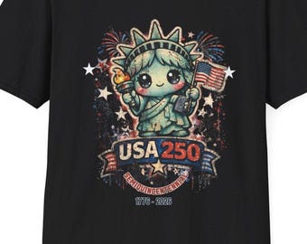 America 250th Anniversary Shirt, USA Semiquincentennial 1776–2026 Tee Statue of Liberty Tee