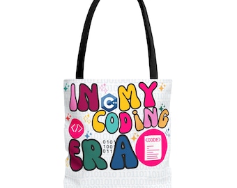 Borsa tote My Coding Era / Borsa per laptop da programmatore