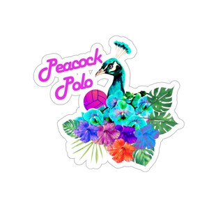 Peacocks: Tropical Stickers