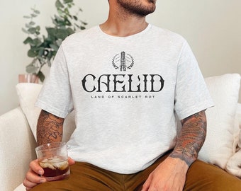 Caelid Elden Ring Themed Shirt Unisex, Dark Souls Vintage Distressed Tee Shirt, Gaming T-Shirt