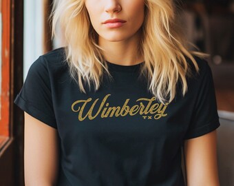 Camiseta unisex de Wimberley, Texas: regalo del centro de Texas.