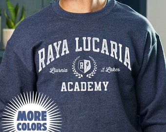 Suéter unisex de cuello redondo de Elden Ring de la Academia Raya Lucaria, sudadera universitaria suave, ropa de jugador de Dark Souls