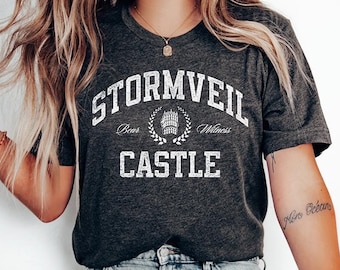 Stormveil Castle Elden Ring Themed Shirt Unisex, Dark Souls Game Soft Vintage Distressed Tee