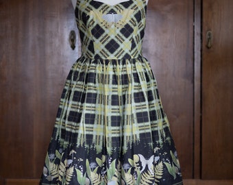 READY to SHIP ‘dark forest’ dress / size XS