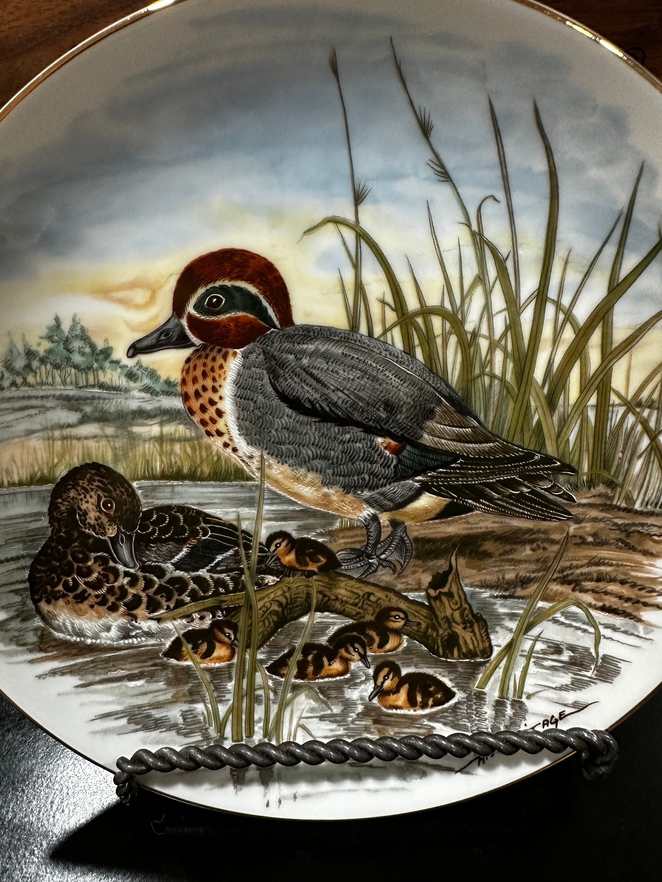 Vintage Southern Living Gallery Game Birds of the South Plate Etsy