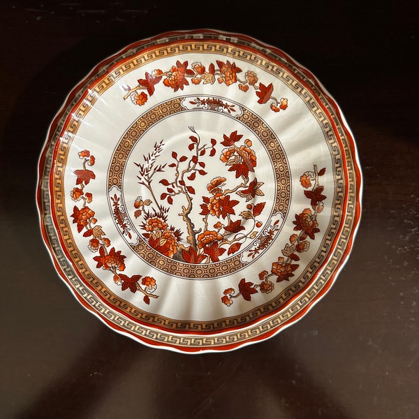 Set of Spode Indian Tree Bread and Butter Plates and Saucer