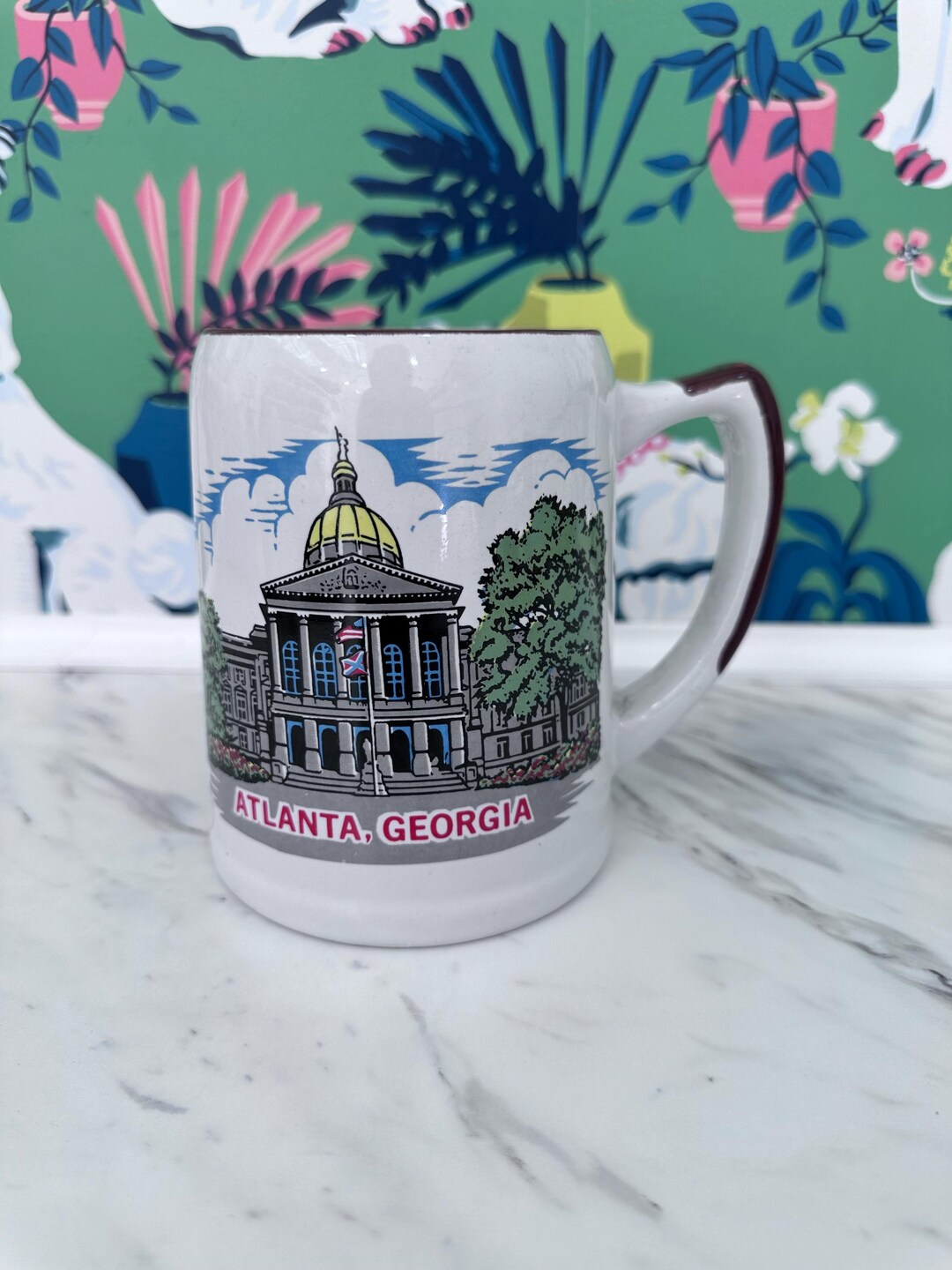 Atlanta Georgia Collectable Souvenir Mug Stein - Etsy