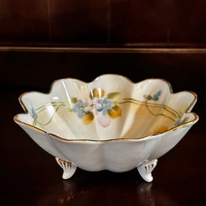 Vintage Hand Painted Japanese Rice Bowl