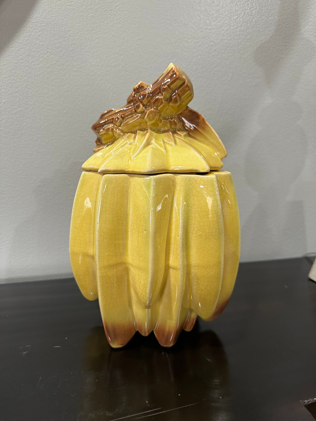 Vintage 1950s Mccoy Banana Cookie Jar Etsy