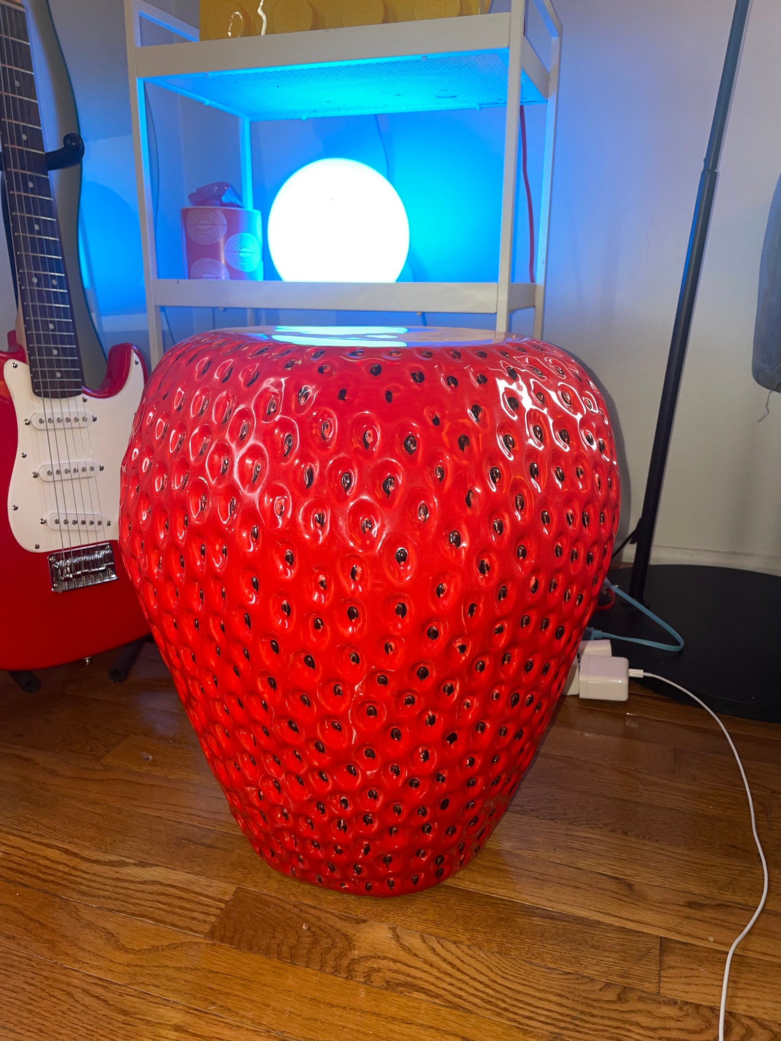 Strawberry Stool Etsy