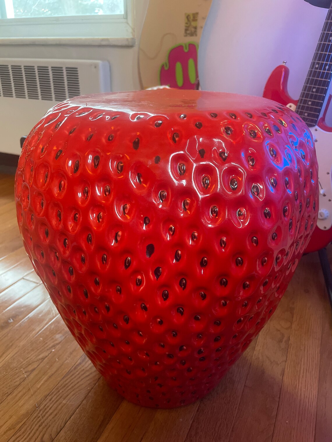 Strawberry Stool - Etsy