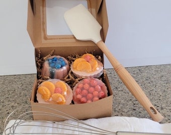 Assorted bundt and Tart hand Soaps | decorative hand soaps | handmade | organic | self-care | gift set | wedding gift | birthday gift |
