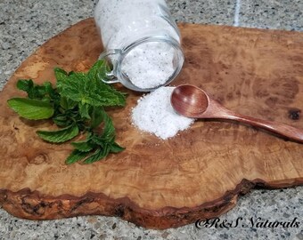 Peppermint Foot Soak | Homemade | Organic | Spa Gifts | Relaxation | Mother&#39;s Day gifts | Refreshing | Bridal Shower | Gift for her