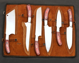 custom chef knives set- Gift chef knife set Christmas gift Gift for everyone
