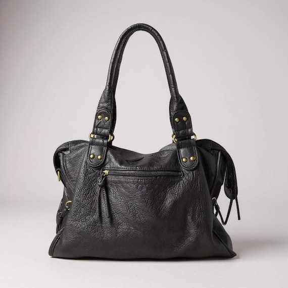 Vintage Y2K Washed PU Leather Crossbody | Spicy Girl One Shoulder