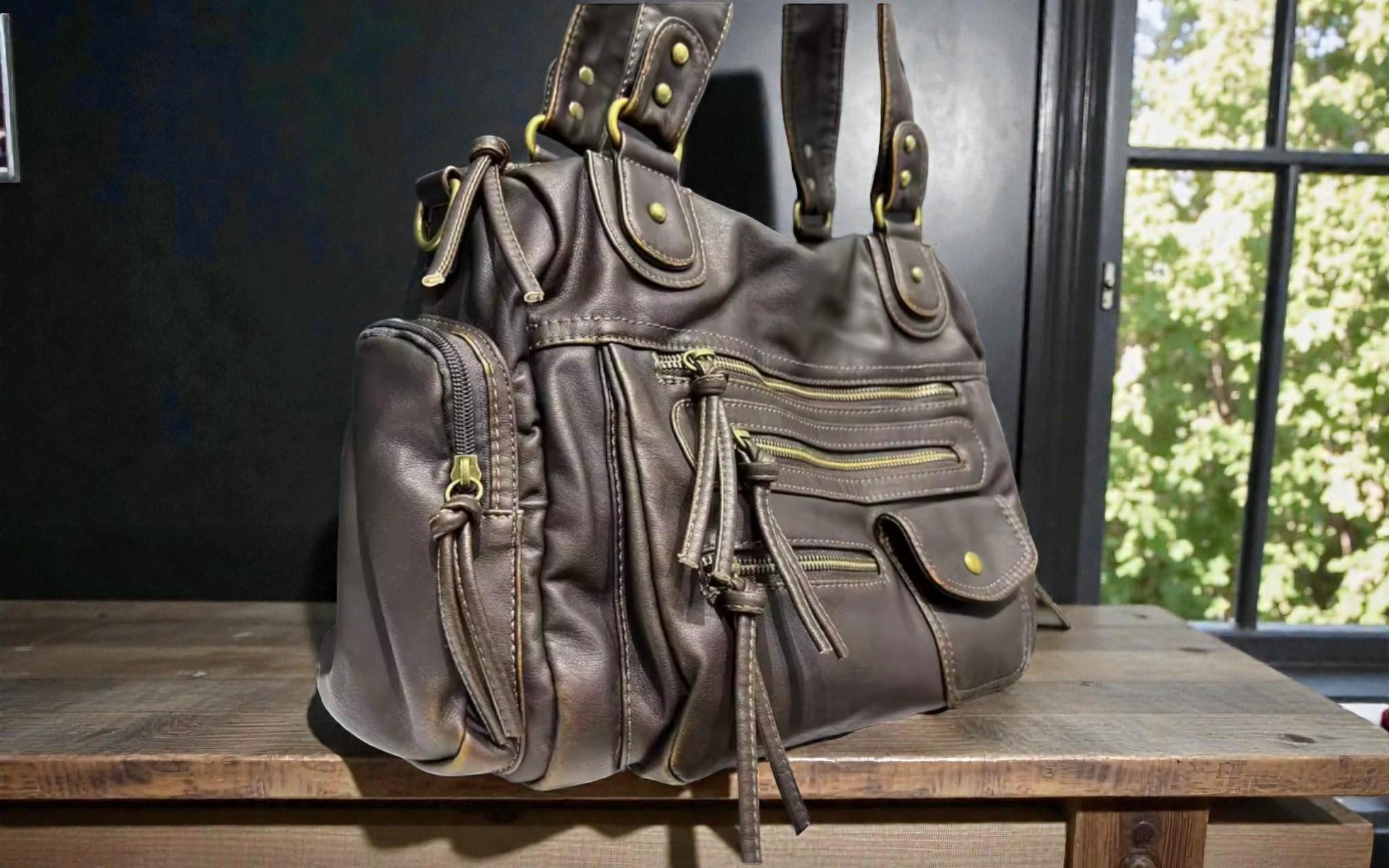 Y2K Motorcycle Crossbody Bag | Hot Girl Shoulder Bag | Vintage
