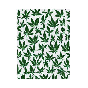 Marijuana Leaf Blanket