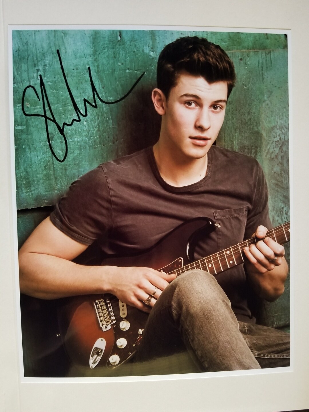 Shawn Mendes Signed 8x10 Photo RP - Etsy