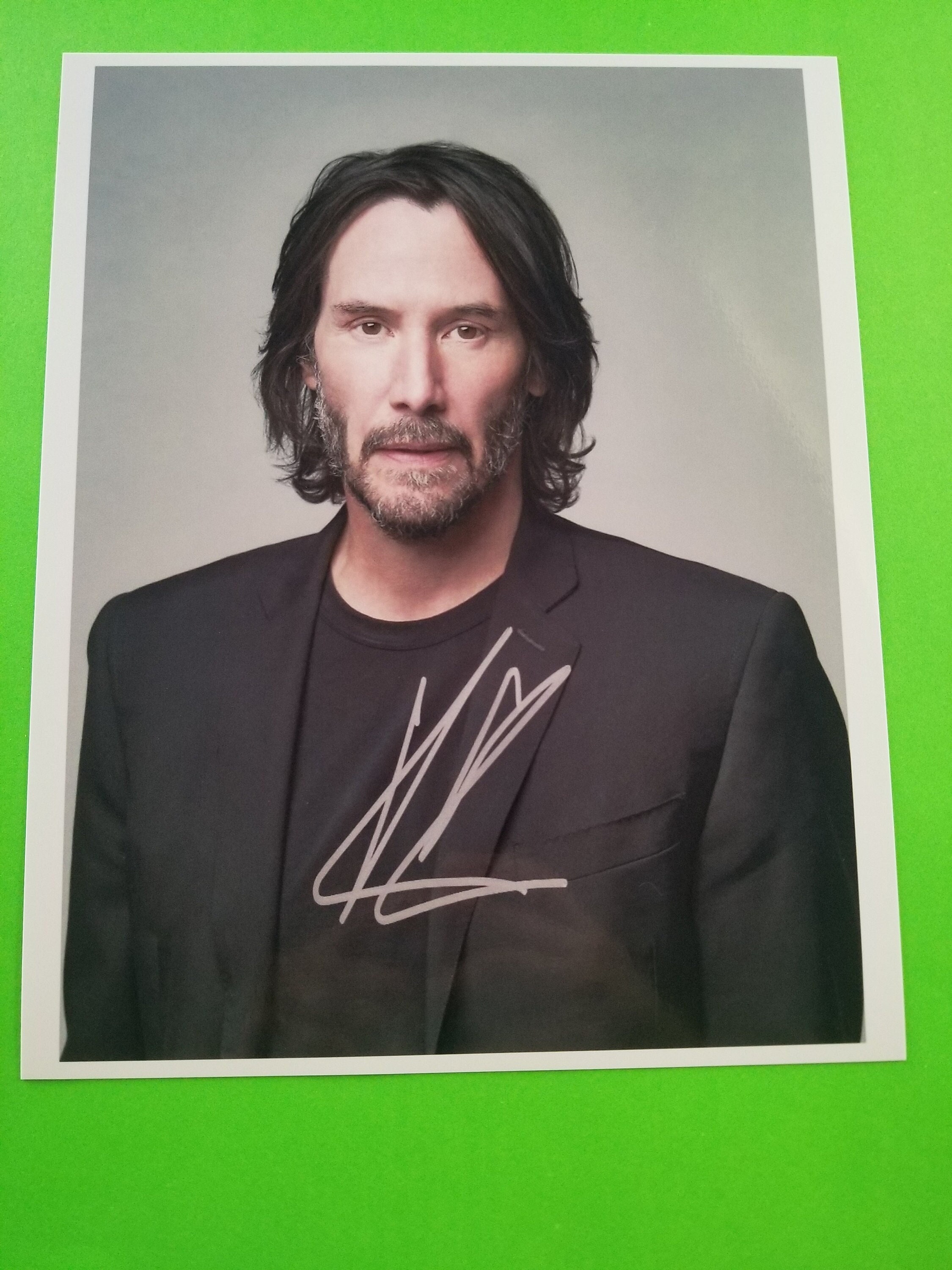 JOHN WICK Chapter 2 Cast(x6) Authentic Hand-Signed Keanu Reeves