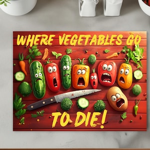 Funny Cutting Board PNG Sublimation Kitchen Gift Humorous Quote (Digital Download)