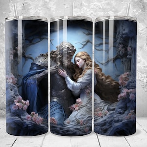 Hades and Persephone Tumbler Sublimation Design: Greek Mythology (Digital Download)