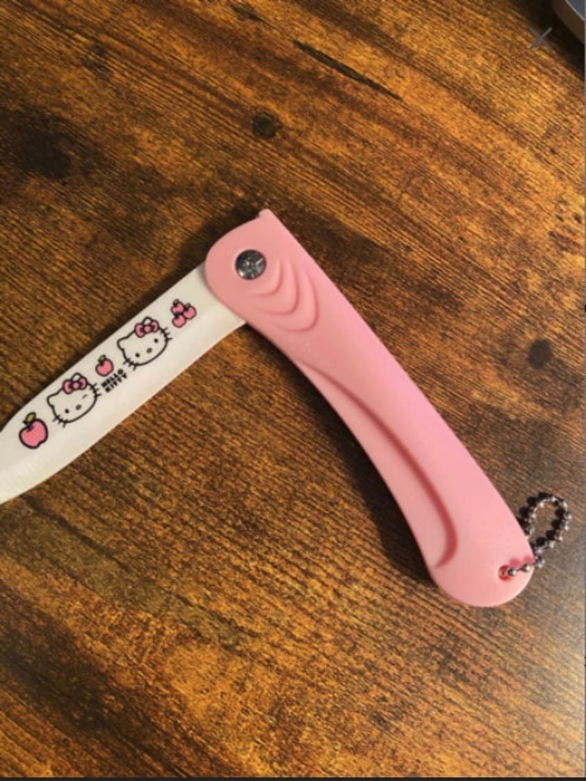 Y2k Hello Kitty Pocket Knife Etsy