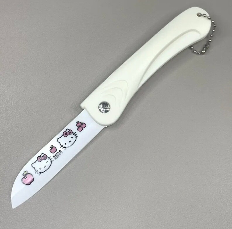 Y2k Hello Kitty Pocket Knife Etsy