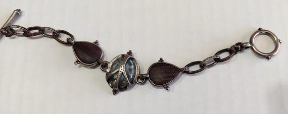 Vintage Lucky Brand Peace Sign Bracelet