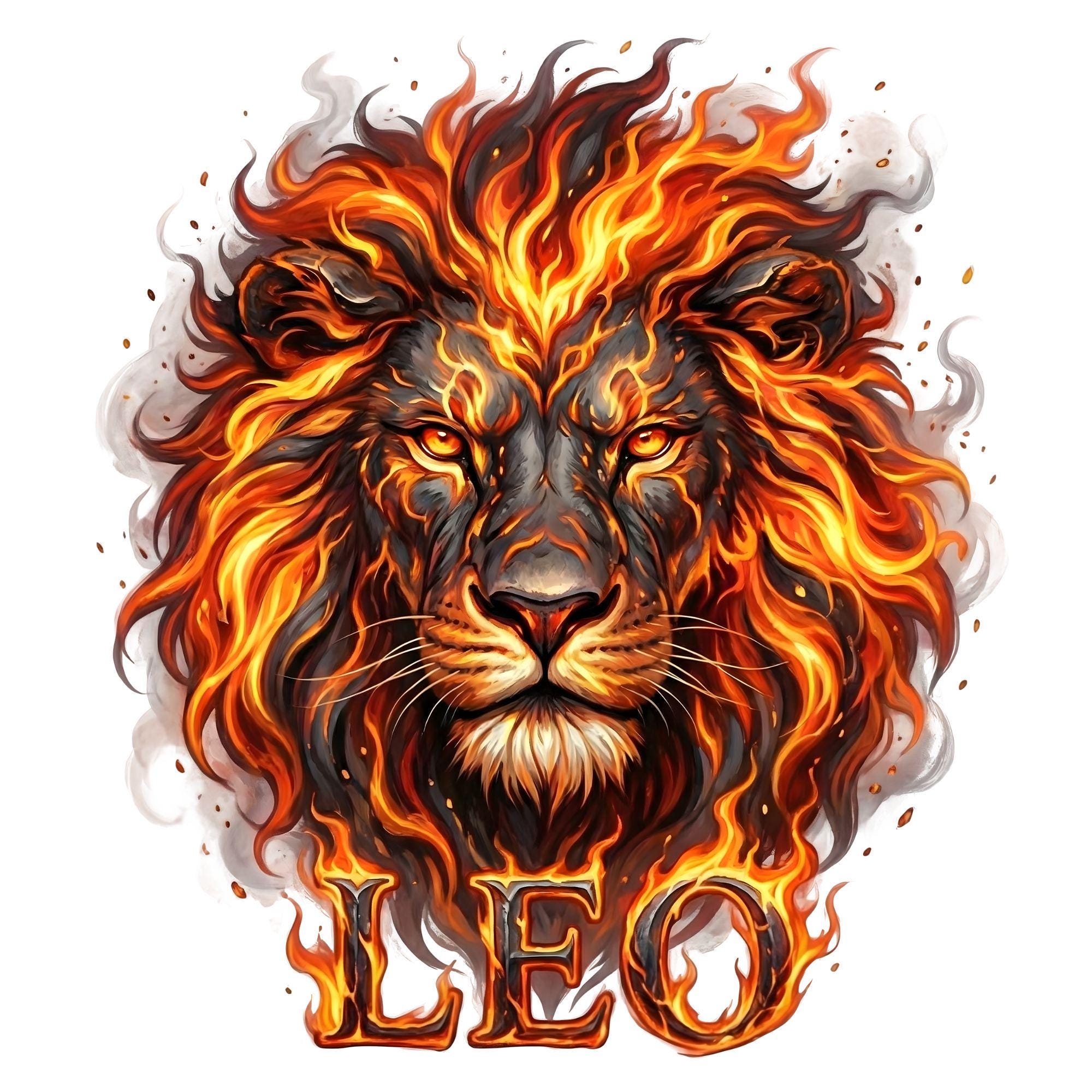 Leo the Lion Art - Etsy