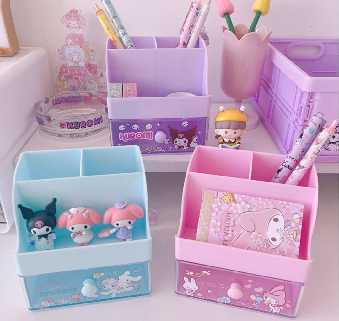 Buy Sanrio Storage Kawaii Desk Storage Cute Desk Storage Pink Desk