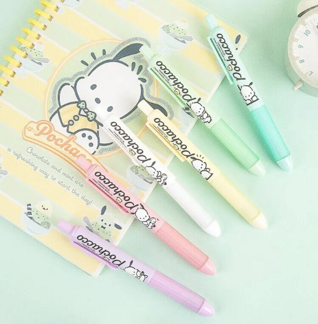 Pochacco Gel Ink Pens Sanrio Pens Sanrio Stationery Sanrio Etsy