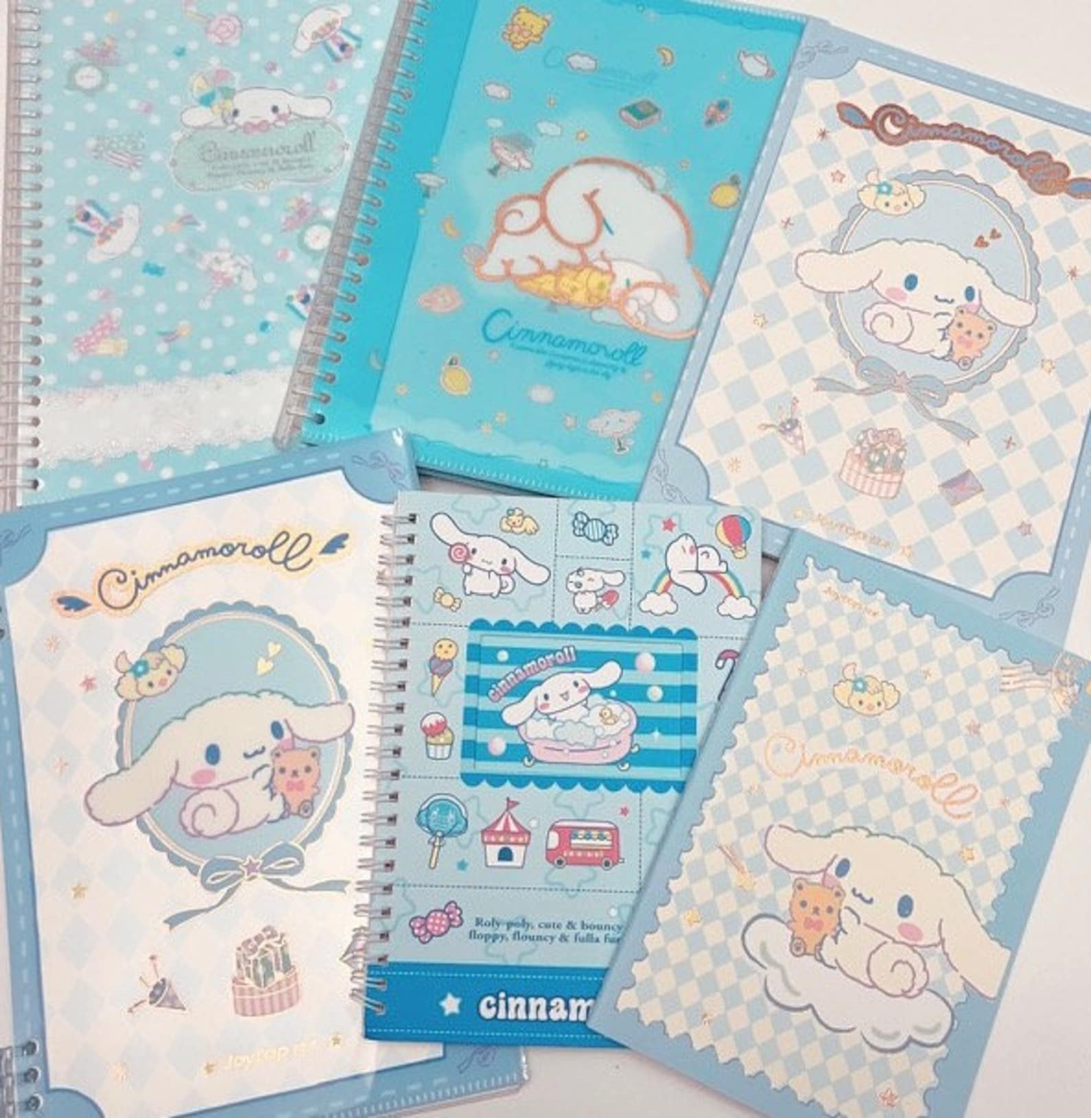 Cinnamoroll Notebook Bundle Sanrio Notebooks Japanese Kawaii