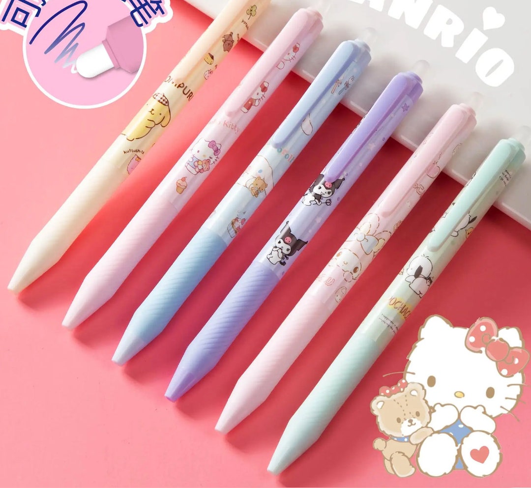 Sanrio Erasable Pens Cute Sanrio Pens Sanrio Stationery Kawaii Pens Cute Erasable Pens Sanrio